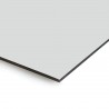 Plaque en aluminium gris clair sur mesure - épaisseur 3 mm
