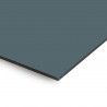 Plaque en aluminium gris bleu sur mesure - épaisseur 3 mm