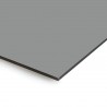 Plaque en aluminium gris ciment béton sur mesure - épaisseur 3 mm