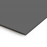 Plaque en aluminium gris plomb sur mesure - épaisseur 3 mm