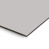 Plaque en aluminium gris urbain sur mesure - épaisseur 3 mm