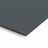 Plaque en aluminium gris charbon sur mesure - épaisseur 3 mm