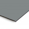 Plaque en aluminium gris titane sur mesure - épaisseur 3 mm