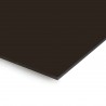 Plaque en aluminium noir réglisse sur mesure - épaisseur 3 mm