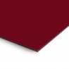 Plaque en aluminium bordeaux sur mesure - épaisseur 3 mm