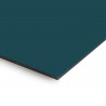 Plaque en aluminium bleu pétrole sur mesure - épaisseur 3 mm