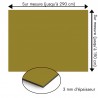 Plaque en aluminium vert kaki sur mesure - épaisseur 3 mm