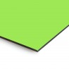Plaque en aluminium vert anis sur mesure - épaisseur 3 mm