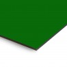 Plaque en aluminium vert bouteille sur mesure - épaisseur 3 mm