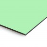 Plaque en aluminium vert d'eau sur mesure - épaisseur 3 mm
