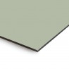 Plaque en aluminium vert amande sur mesure - épaisseur 3 mm