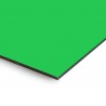 Plaque en aluminium vert moyen sur mesure - épaisseur 3 mm