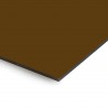 Plaque en aluminium ﻿brune sur mesure - épaisseur 3 mm
