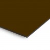 Plaque en aluminium café sur mesure - épaisseur 3 mm