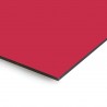 Plaque en aluminium rose framboise sur mesure - épaisseur 3 mm