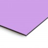 Plaque en aluminium parme sur mesure - épaisseur 3 mm