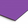 Plaque en aluminium améthyste sur mesure - épaisseur 3 mm