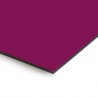 Plaque en aluminium prune sur mesure - épaisseur 3 mm