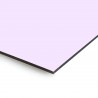 Plaque en aluminium violet clair sur mesure - épaisseur 3 mm