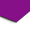 Plaque en aluminium violet foncé sur mesure - épaisseur 3 mm