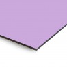 Plaque en aluminium mauve clair sur mesure - épaisseur 3 mm